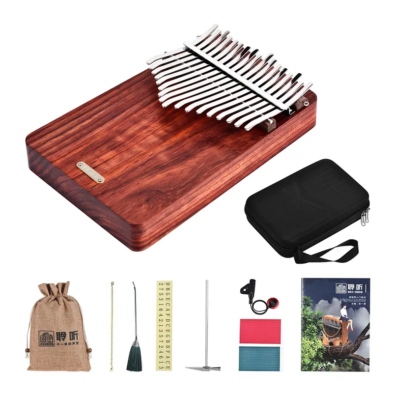 Musical Instrument Kalimba - LINGTING-بيانو إصبع كاليمبا محمول ، مبيرا