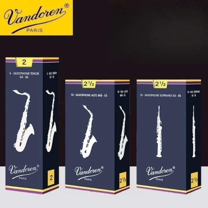 Musical Instrument Saxophone - قصبات خشبية احترافية زرقاء اللون لساكسفون