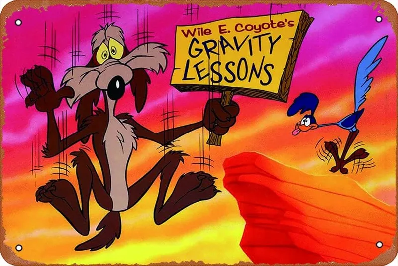 Musical Instrument Sign - Ysirseu Wile E. Coyote and The