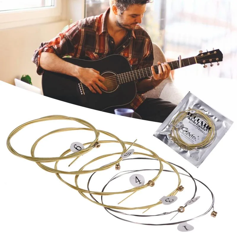 Musical Instrument Strings - 6 قطعة سلاسل الغيتار الصوتية عالية