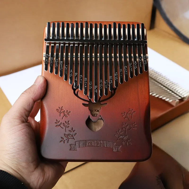 Musical Instrument Kalimba - الخشب الصلب كاليمبا 21 مفتاح المبتدئين