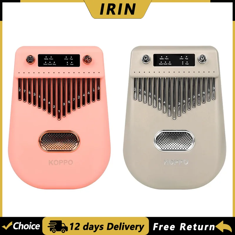 Musical Instrument Kalimba - آلة كاليمبا كهربائية بـ 17 مفتاحًا،