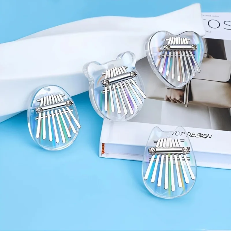 Musical Instrument Kalimba - Miwayer-mini kalimba 8 مفاتيح ، لون