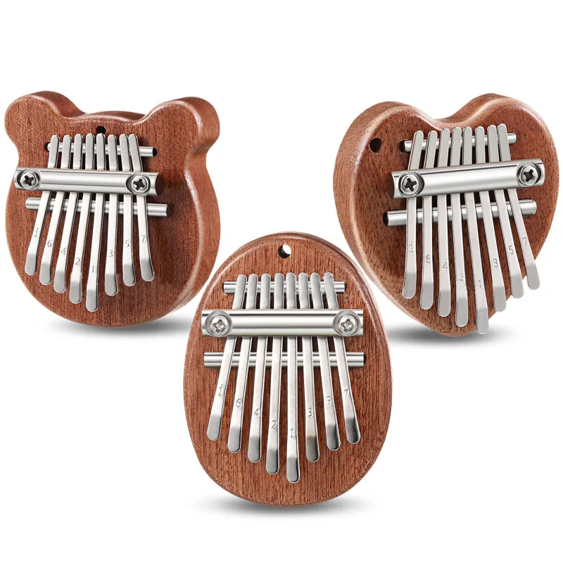 Musical Instrument Kalimba - 8 مفاتيح بيانو خشبي صغير كاليمبا
