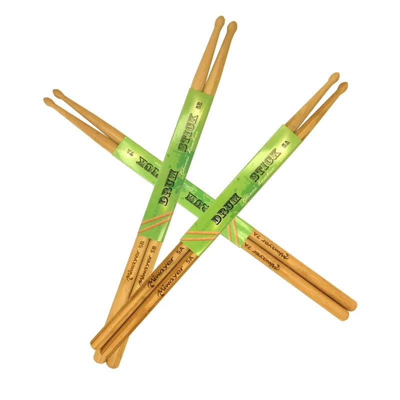 Musical Instrument Gong - عصي طبول من الخيزران مقاس 6