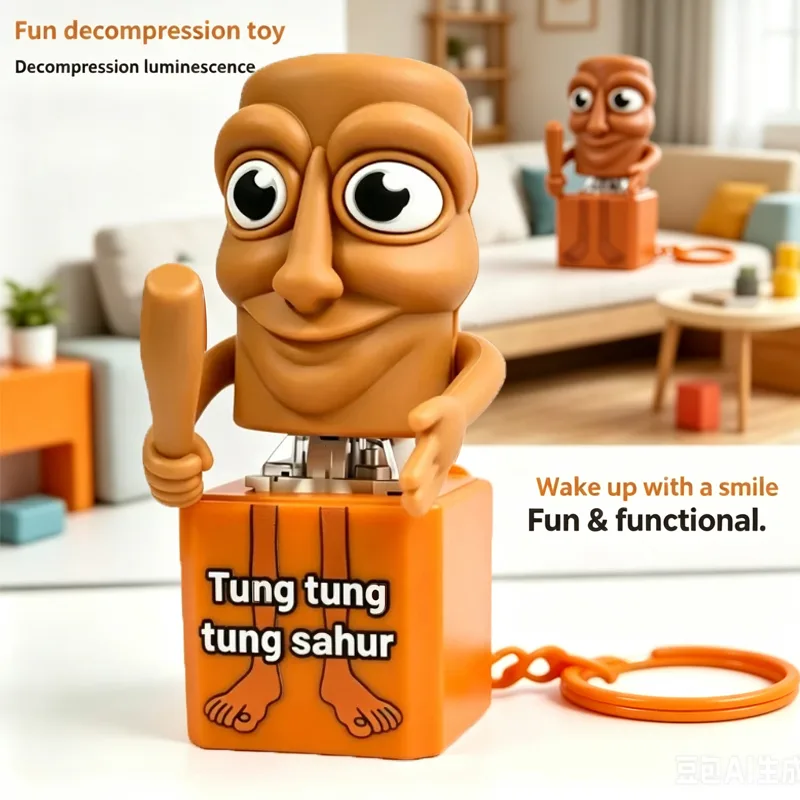 Musical Instrument Gong - سلسلة مفاتيح جديدة بتصميم تونغ تونغ