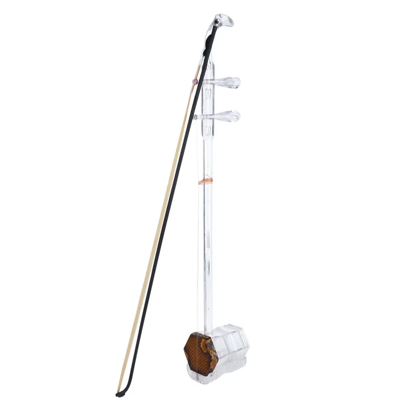 Erhu Violin Chinese - سداسية Erhu نمط جديد شفاف الراتنج
