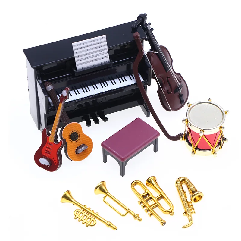 1:12 دمية مصغرة آلة موسيقية كل - مراجعة Musical Instrument Manufacturers وسعره