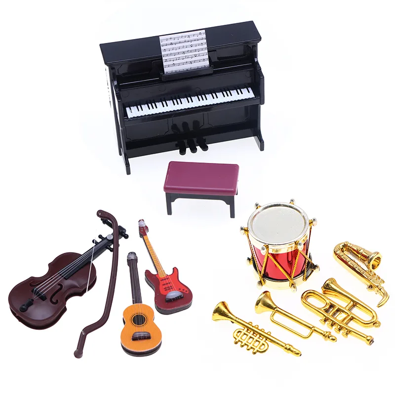1:12 دمية مصغرة آلة موسيقية كل - مراجعة Musical Instrument Manufacturers وسعره