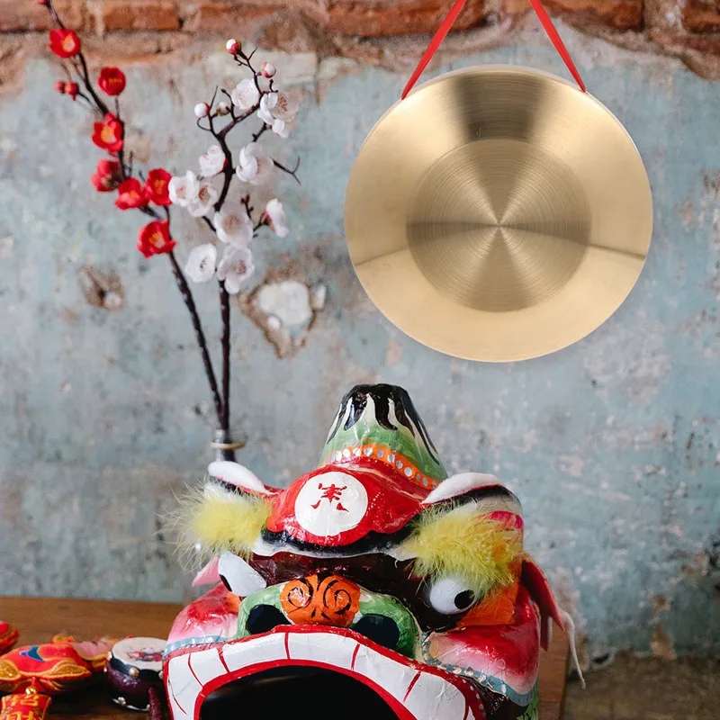 آلة غونغ صينية يدوية الصنع من  - مراجعة Musical Instrument Gong وسعره