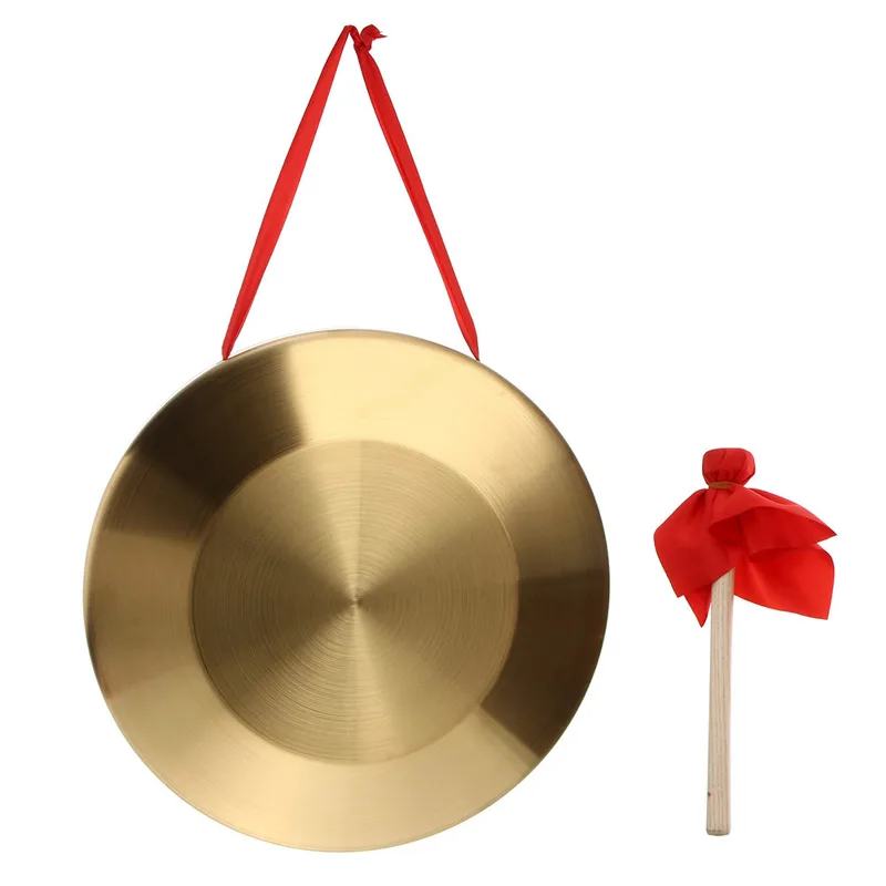 آلة غونغ صينية يدوية الصنع من  - مراجعة Musical Instrument Gong وسعره
