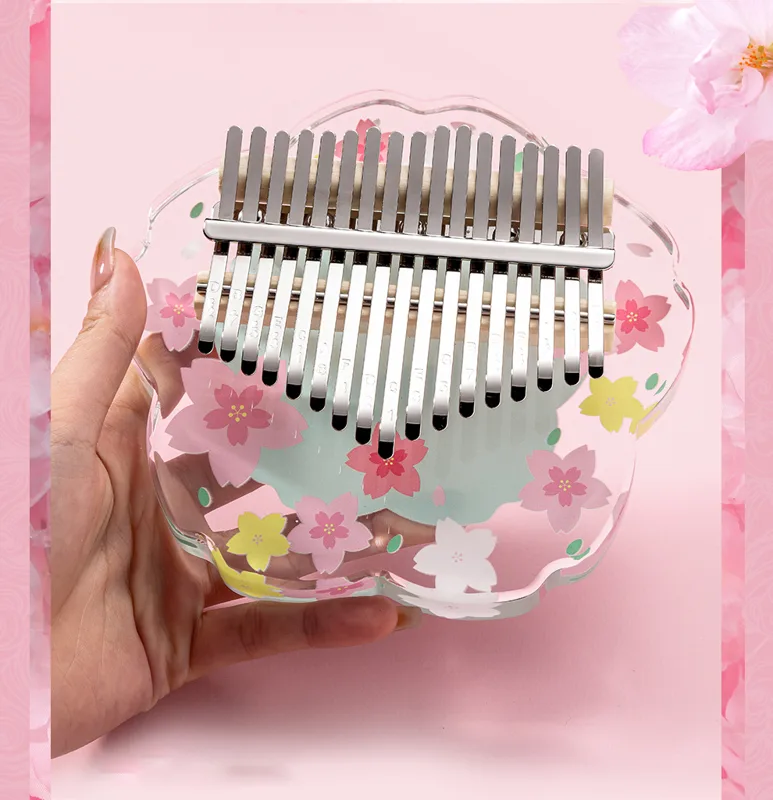 Hluru-Kalimba واضح مع حقيبة وح - مراجعة Musical Instrument Kalimba وسعره
