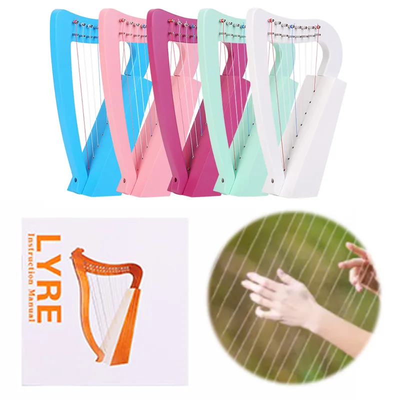 آلة موسيقية لير هارب بثمانية أ - مراجعة Musical Instrument Lyre وسعره