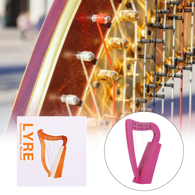 آلة موسيقية لير هارب بثمانية أ - مراجعة Musical Instrument Lyre وسعره