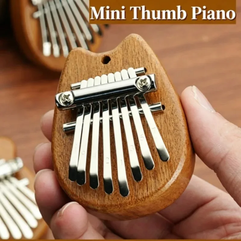 بيانو إبهامي صغير من الخشب الص - مراجعة Musical Instrument Kalimba وسعره