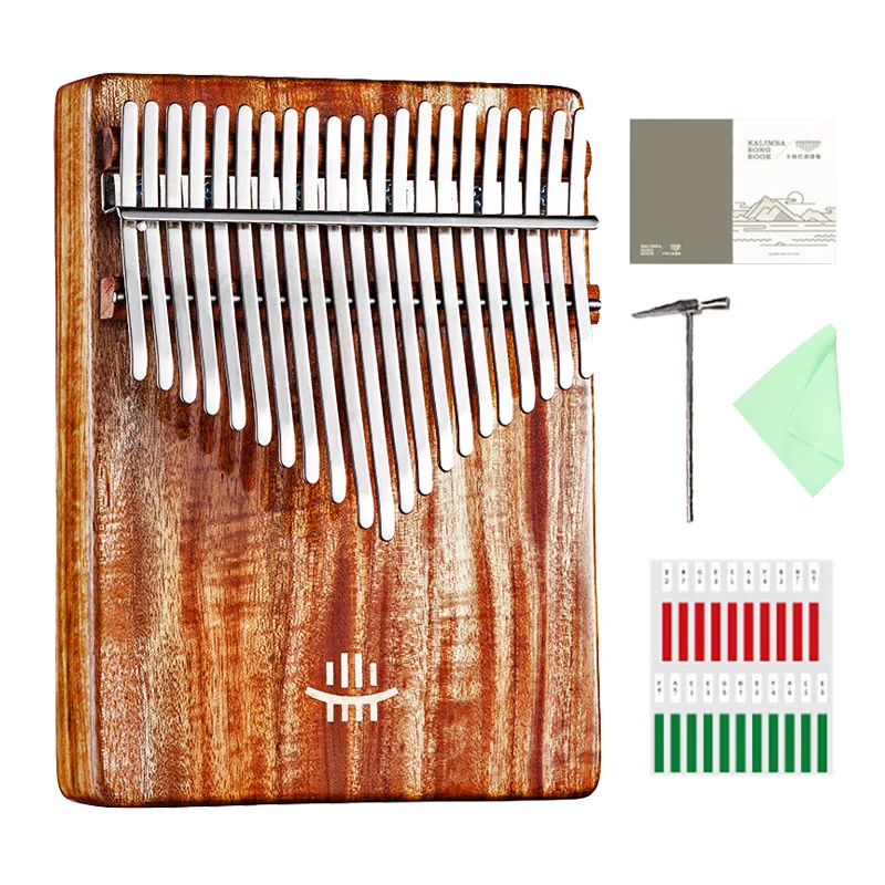 Hluru-بيانو إبهام خشبي صلب بال - مراجعة Musical Instrument Kalimba وسعره