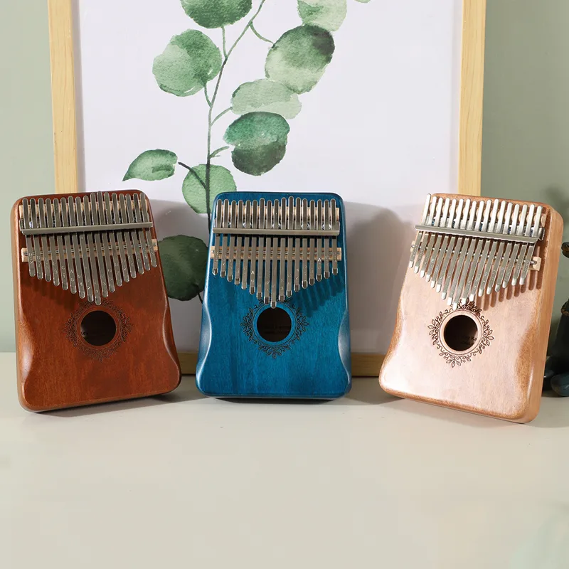 آلة كاليمبا خشبية صغيرة بـ 8/1 - مراجعة Musical Instrument Kalimba وسعره