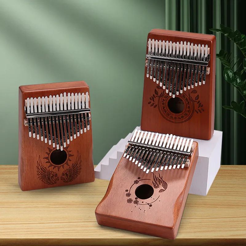 آلة كاليمبا احترافية بـ 17 مفت - مراجعة Musical Instrument Kalimba وسعره