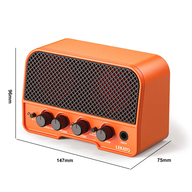LEKATO JA-02 II مكبر صوت جيتار - مراجعة Musical Instrument Amplifier وسعره