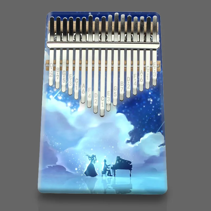 آلة كاليمبا الموسيقية بـ 17 نغ - مراجعة Musical Instrument Kalimba وسعره