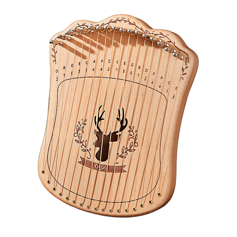 تخليص البيع-17 سلسلة قيثارة ال - مراجعة Musical Instrument Lyre وسعره