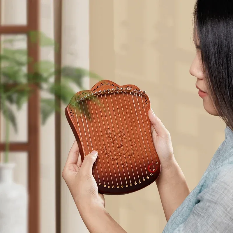 تخليص البيع-17 سلسلة قيثارة ال - مراجعة Musical Instrument Lyre وسعره
