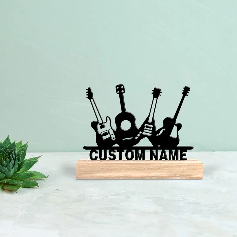 قطعة واحدة، تمثال حديدي إبداعي - مراجعة Musical Instrument With Name وسعره