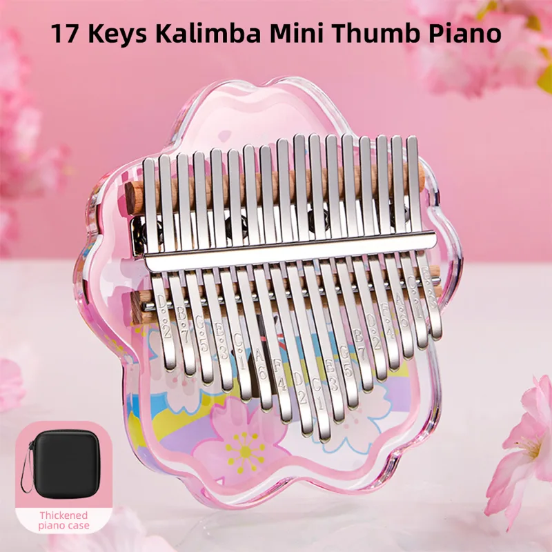 مصغرة الإبهام البيانو 17 مفاتي - مراجعة Musical Instrument Kalimba وسعره