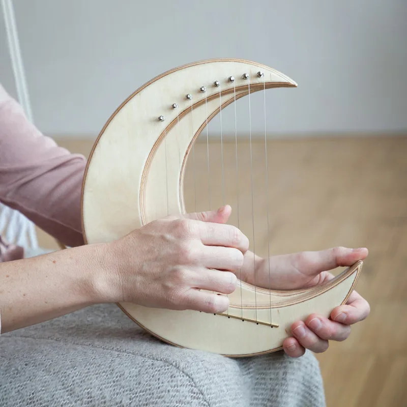 قيثارة صغيرة محمولة للمبتدئين  - مراجعة Musical Instrument Lyre وسعره