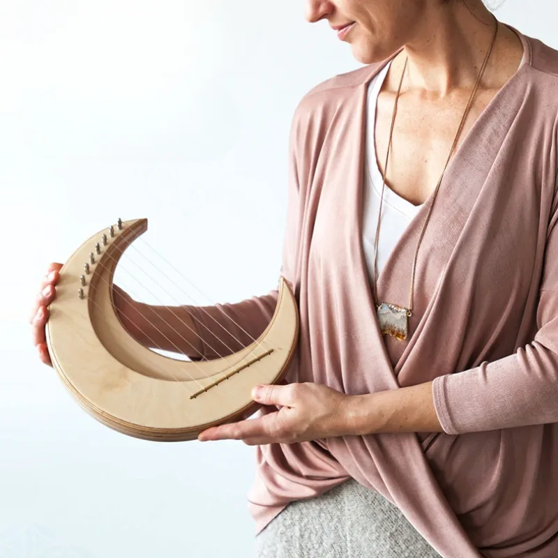 قيثارة صغيرة محمولة للمبتدئين  - مراجعة Musical Instrument Lyre وسعره