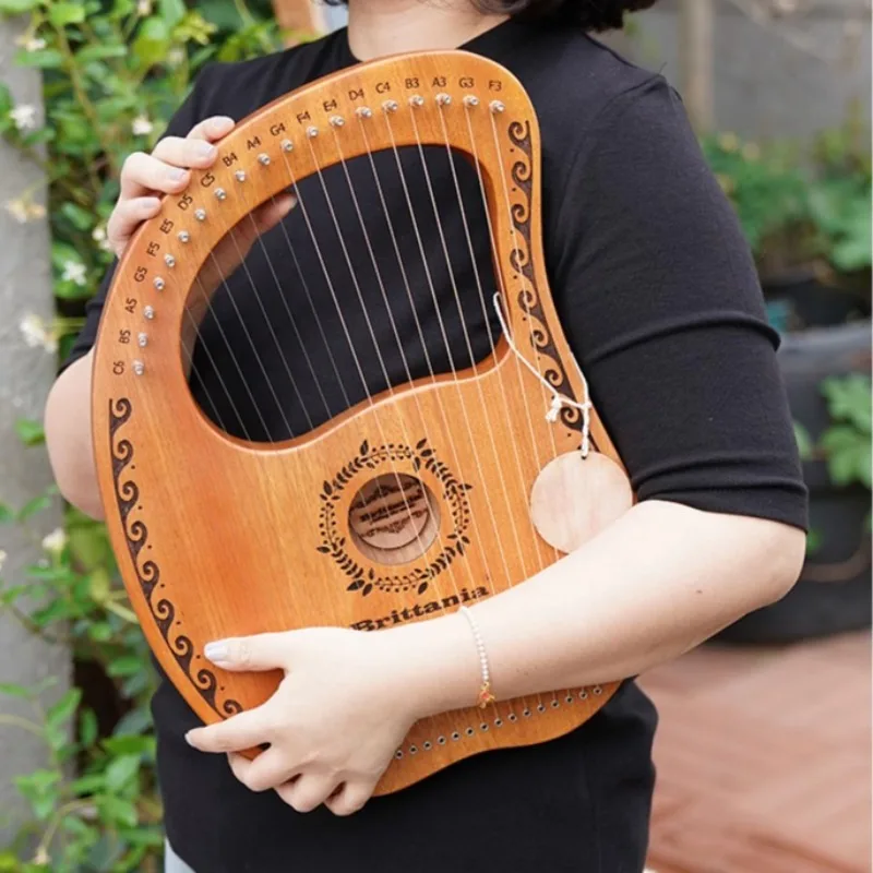 المبتدئين قيثارة القيثارة الأط - مراجعة Musical Instrument Lyre وسعره