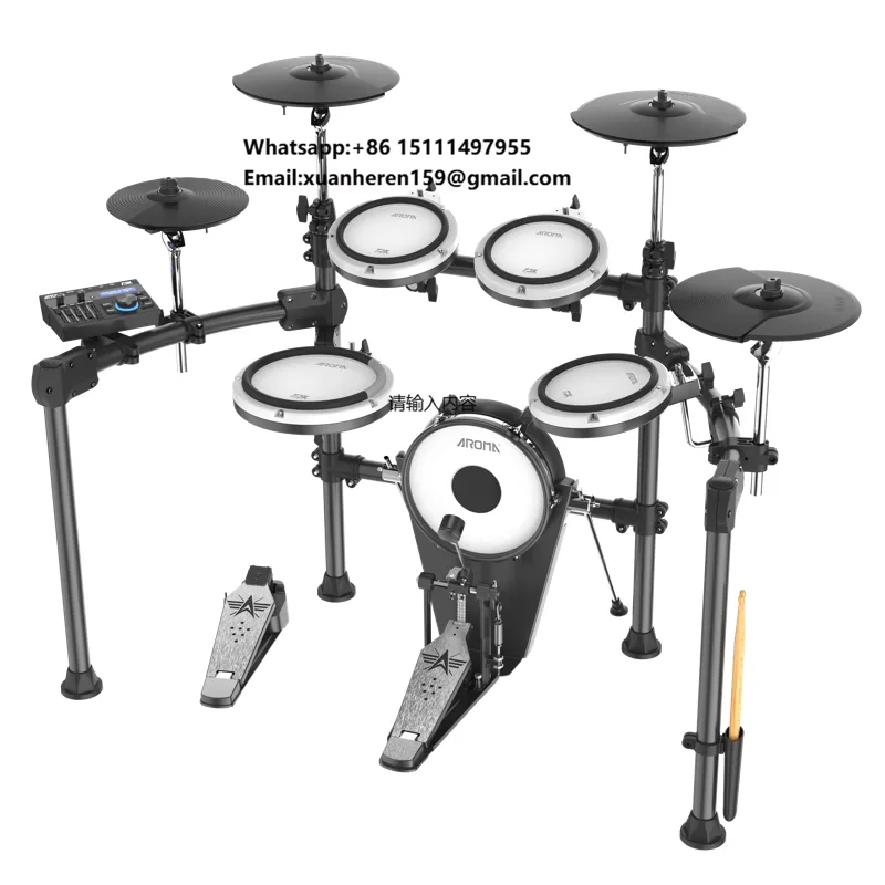 طقم طبول إلكتروني من AROMA TDX - مراجعة Musical Instrument Manufacturers وسعره