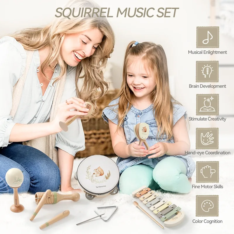 ألعاب موسيقية للأطفال: طبل مار - مراجعة Musical Instrument Manufacturers وسعره