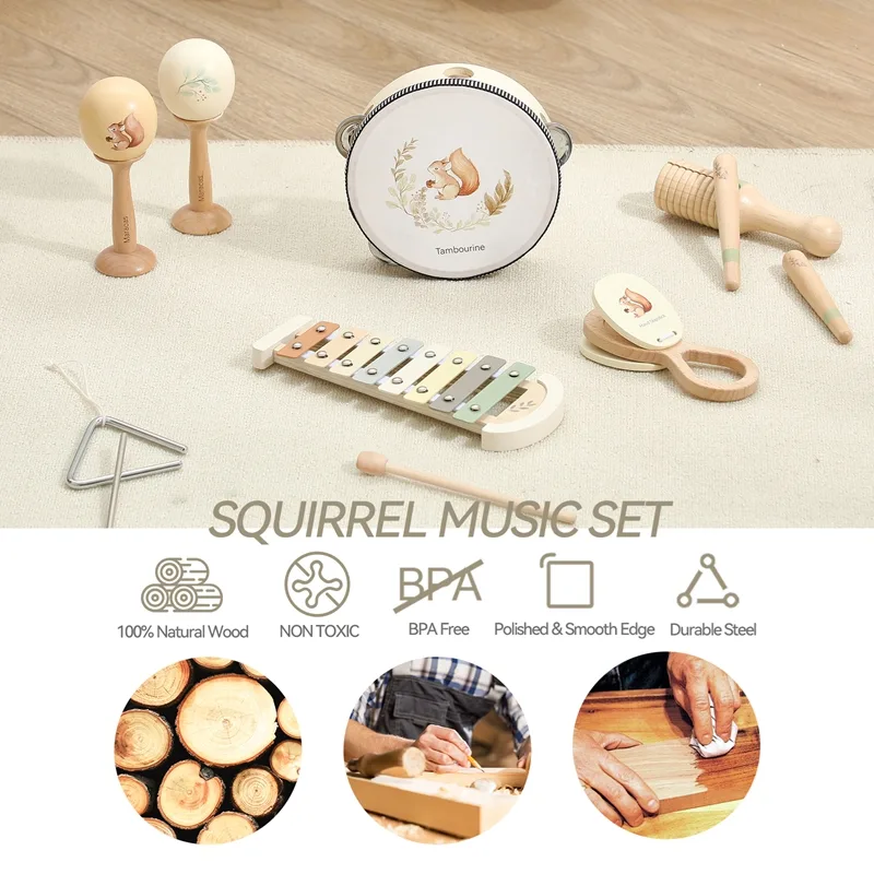 ألعاب موسيقية للأطفال: طبل مار - مراجعة Musical Instrument Manufacturers وسعره