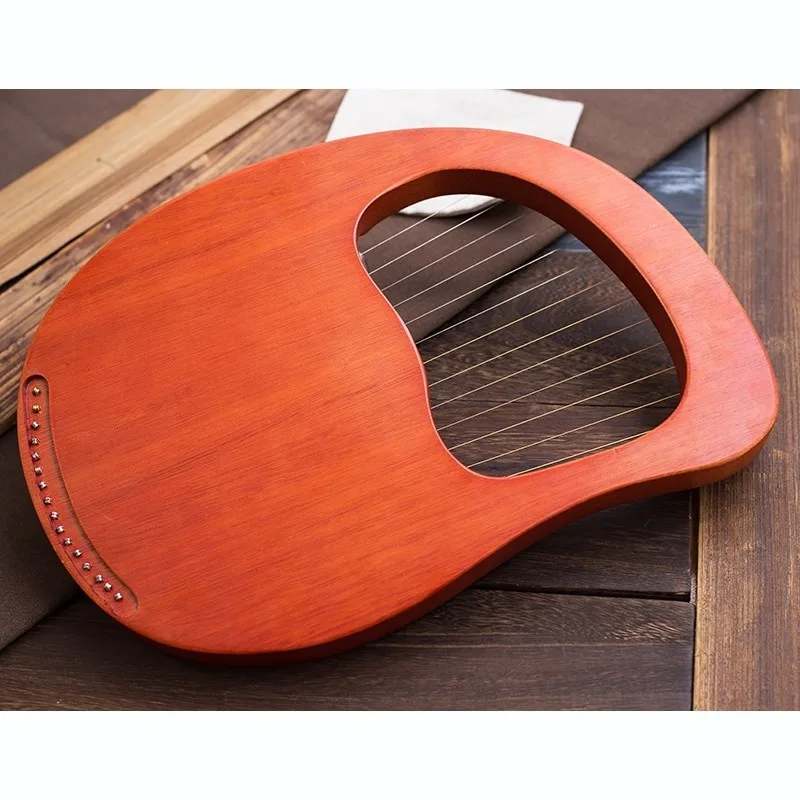آلة موسيقية وترية من خشب الماه - مراجعة Musical Instrument Lyre وسعره