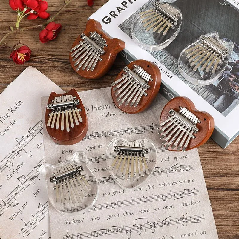 5*7 سنتيمتر 8Key كاليمبا الإبه - مراجعة Musical Instrument Kalimba وسعره
