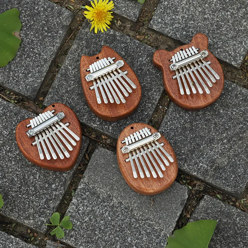 5*7 سنتيمتر 8Key كاليمبا الإبه - مراجعة Musical Instrument Kalimba وسعره
