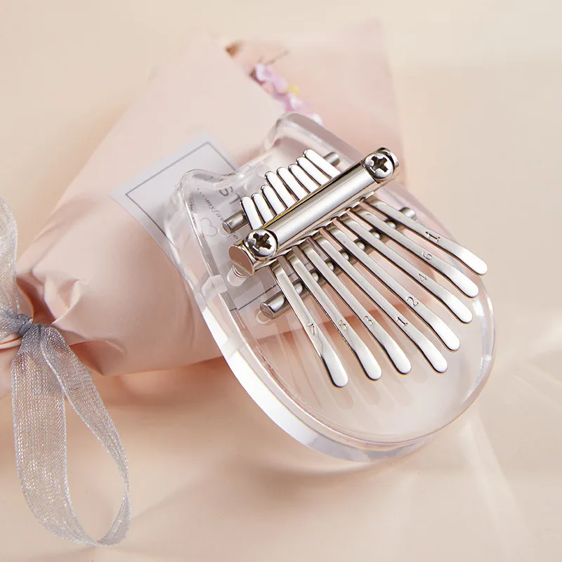 5*7 سنتيمتر 8Key كاليمبا الإبه - مراجعة Musical Instrument Kalimba وسعره