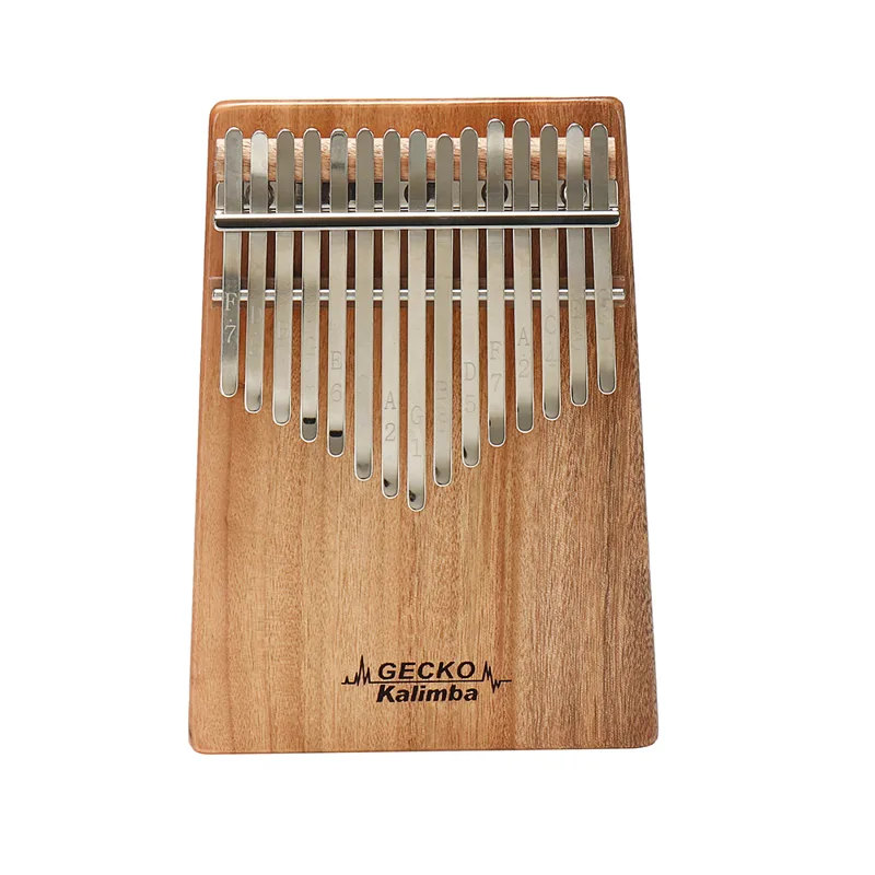 GECKO 15 مفتاح كاليمبا G لهجة  - مراجعة Musical Instrument Kalimba وسعره