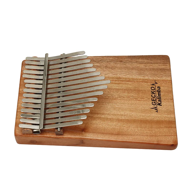 GECKO 15 مفتاح كاليمبا G لهجة  - مراجعة Musical Instrument Kalimba وسعره