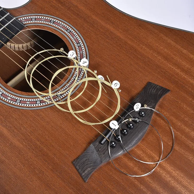 6 قطعة/المجموعة العالمي الصوتي - مراجعة Musical Instrument Strings وسعره