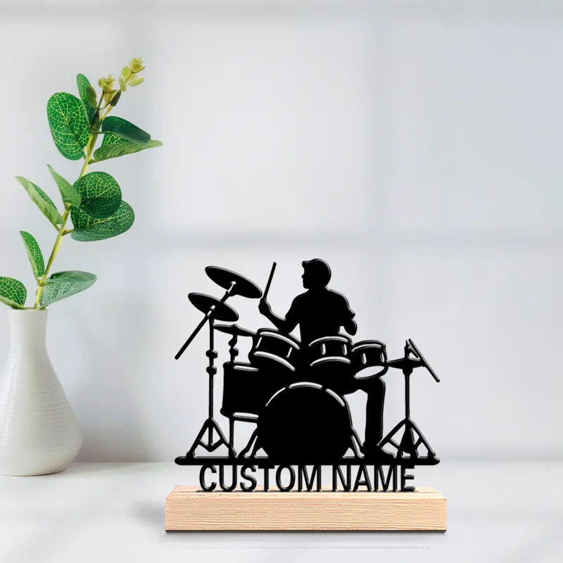 1 قطعة اسم مخصص فاز طبل الآلات - مراجعة Musical Instrument With Name وسعره