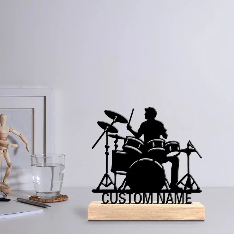 1 قطعة اسم مخصص فاز طبل الآلات - مراجعة Musical Instrument With Name وسعره
