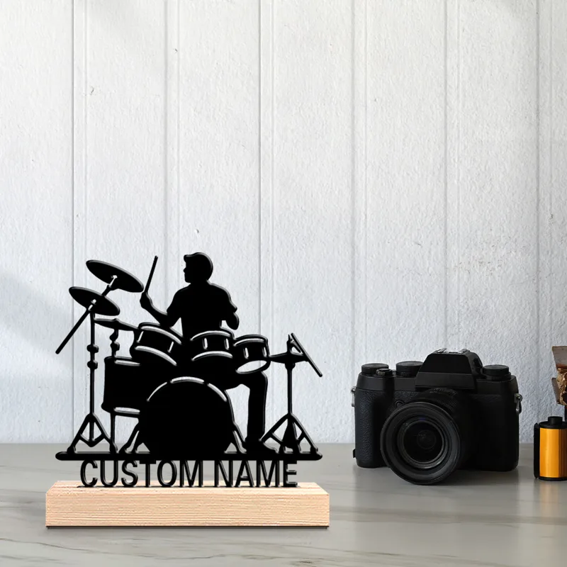 1 قطعة اسم مخصص فاز طبل الآلات - مراجعة Musical Instrument With Name وسعره