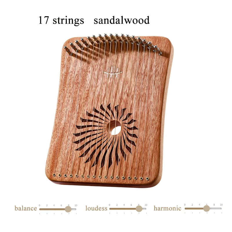 هلو رو لير 31 وترًا، كالي ر 17 - مراجعة Musical Instrument Lyre وسعره