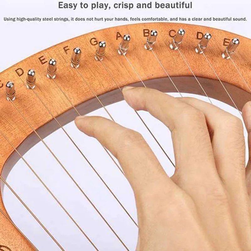 أوتار لآلة القيثارة ذات 21 وتر - مراجعة Musical Instrument Lyre وسعره