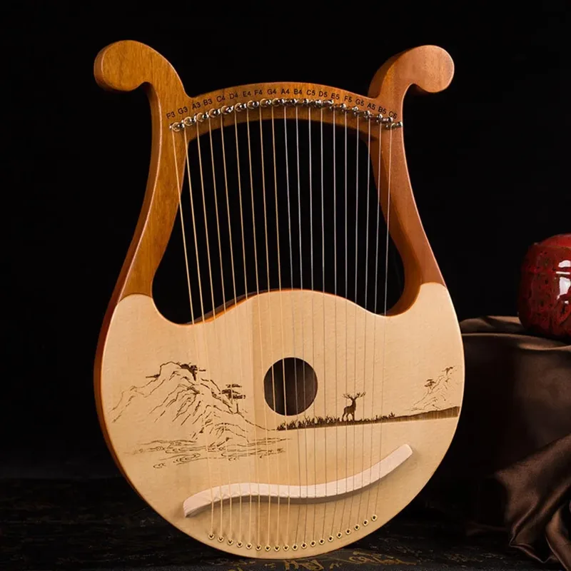 عالية الجودة 19 سلسلة قيثارة ا - مراجعة Musical Instrument Lyre وسعره