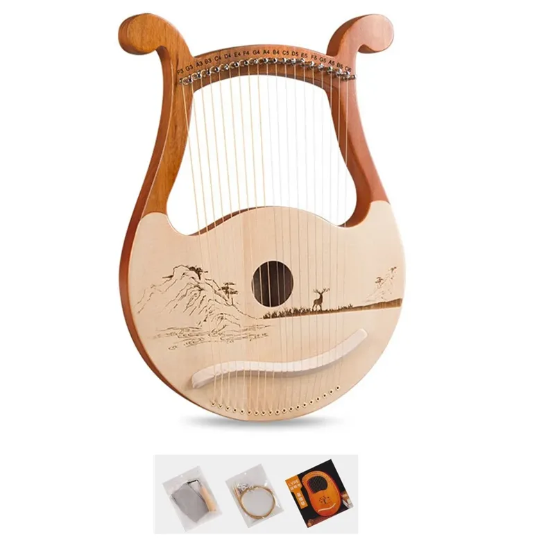 عالية الجودة 19 سلسلة قيثارة ا - مراجعة Musical Instrument Lyre وسعره