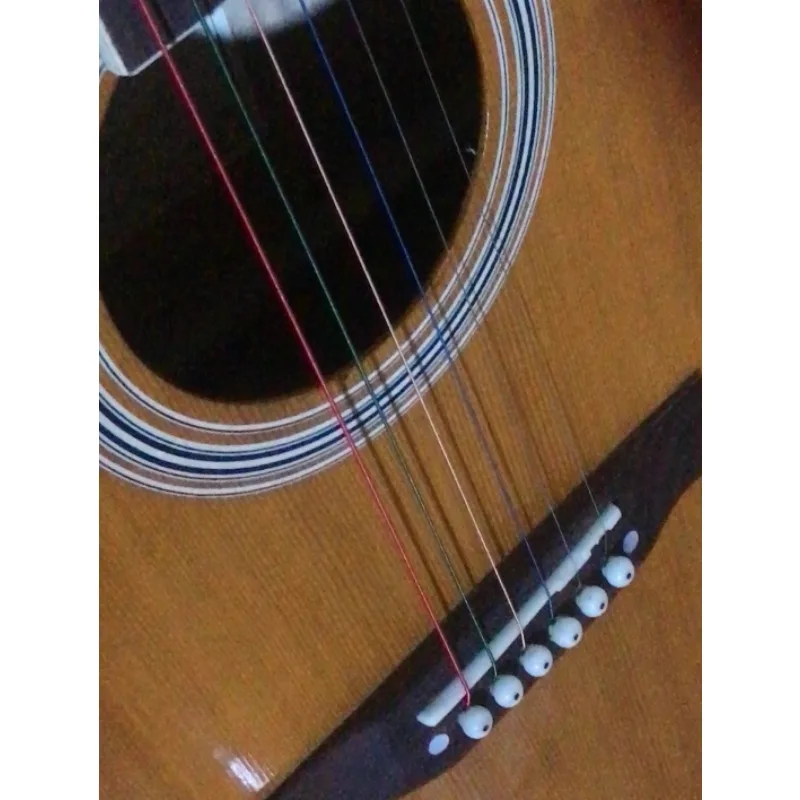 جيتار صوتي خشبي حزمة سلسلة ثان - مراجعة Musical Instrument Strings وسعره